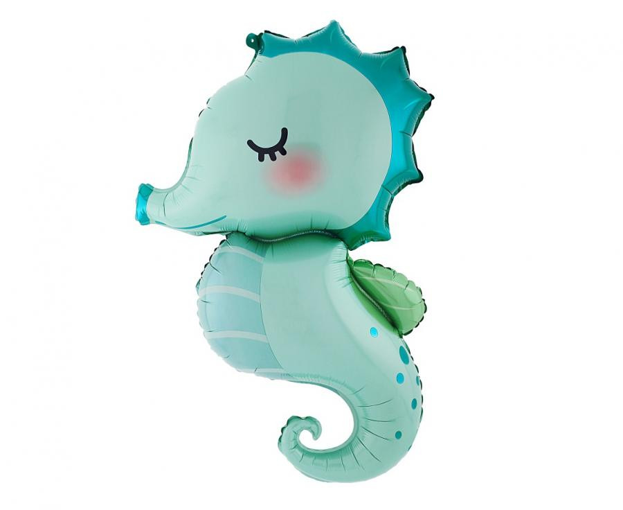 Fisch Sea Horse Seepferdchen Folienballon 73 cm Fisch Sea Horse Seepferdchen Folienballon 73 cm