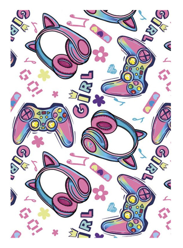 Gamer Girl A/4 Gummibandmappe