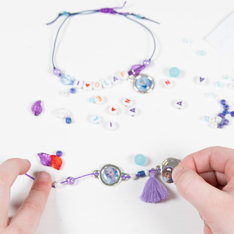 Disney Eiskönigin Destiny Buchstaben-Armband-Herstellung-Set