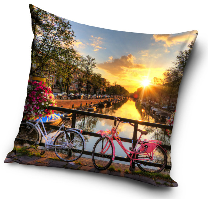 Städte Amsterdam Kissenbezug 40*40 cm