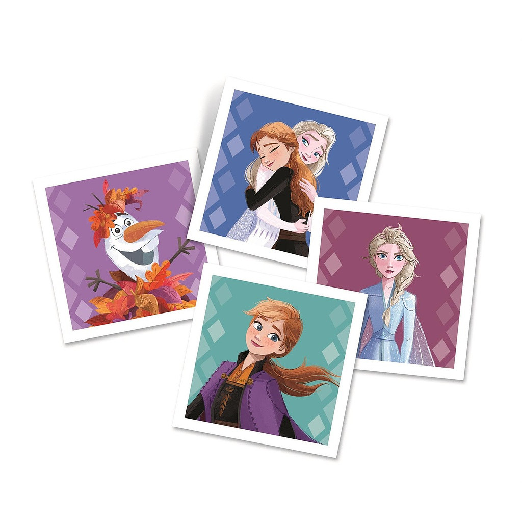 Disney Eiskönigin Leaf Pile 48-teiliges Memospiel Clementoni