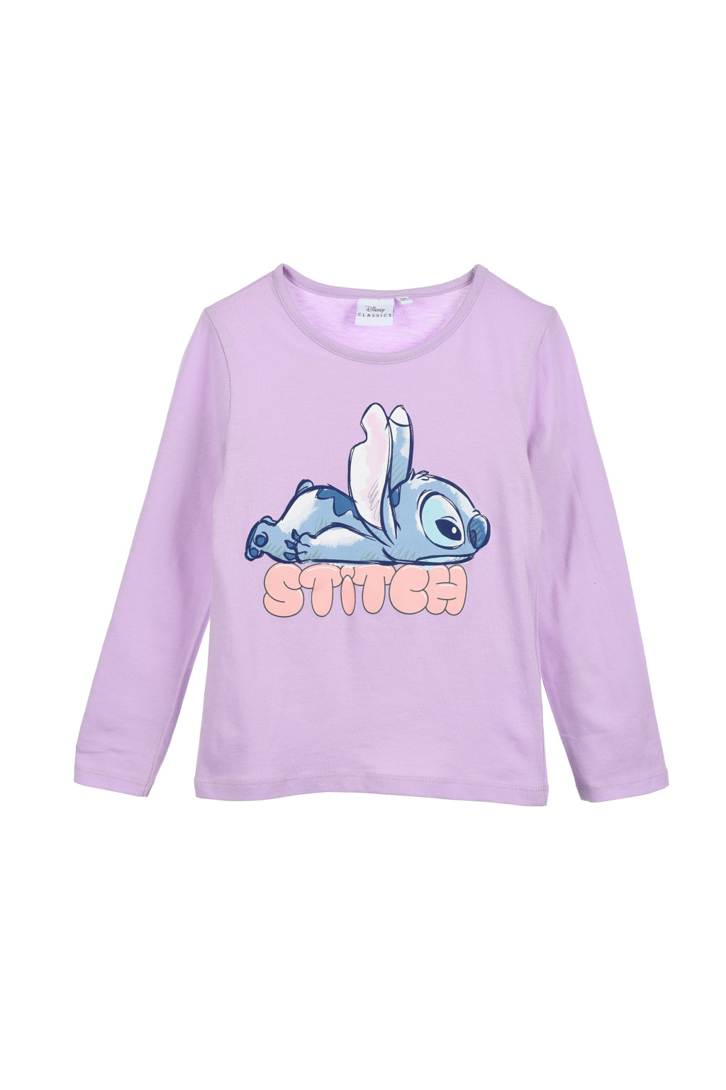 Disney Lilo und Stitch Chill Kinder Langarm-Shirt, Top 3 - 8 Jahre / 98 - 128 cm