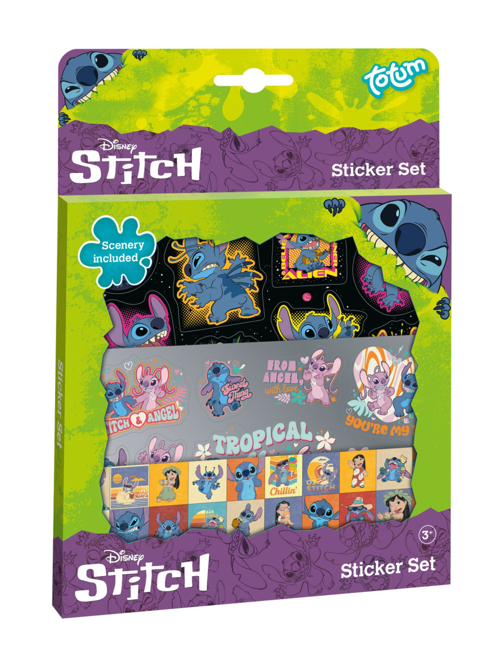 Disney Lilo und Stitch Extrovert Aufkleberset