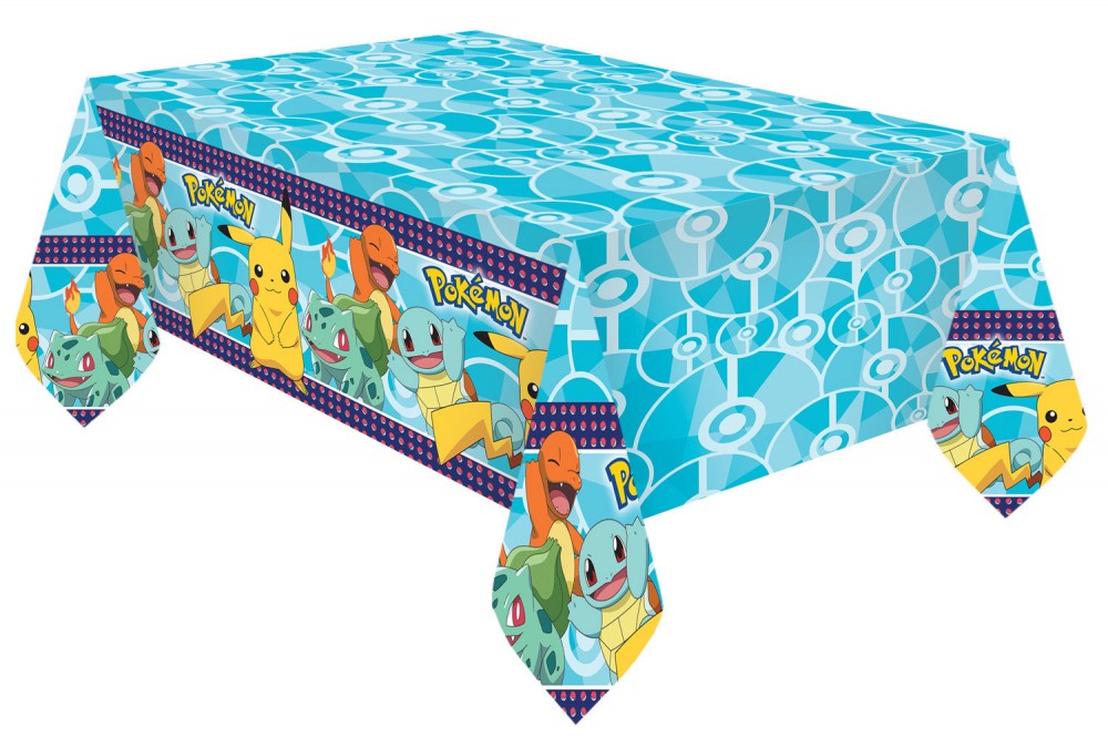 Pokémon Initial Kunststofftischdecke 180x120 cm