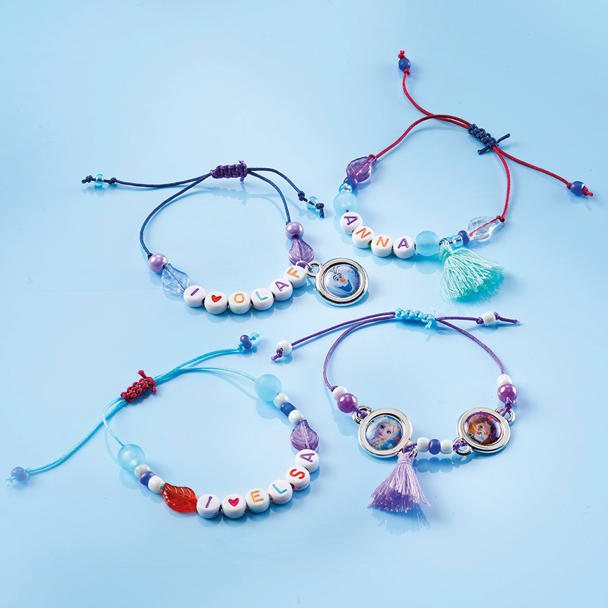 Disney Eiskönigin Destiny Buchstaben-Armband-Herstellung-Set