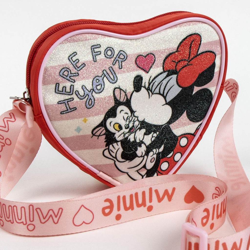 Disney Minnie For You glitzer Schultertasche