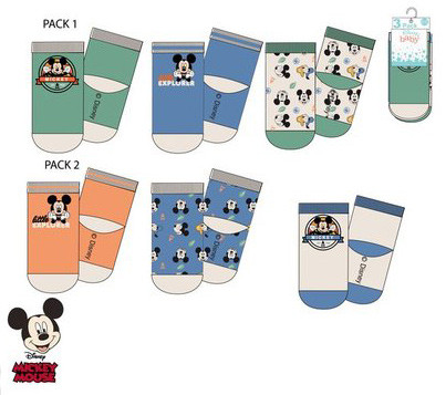 Disney Mickey  Baby Socken 0-12 Monate