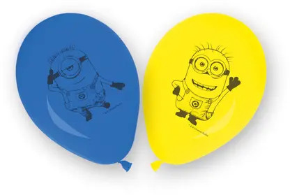 Minions The Rise of Gru Ballon, 8-teiliges Set