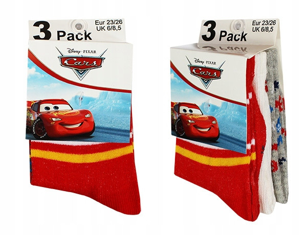 Disney Cars Kinder Socken 23-34