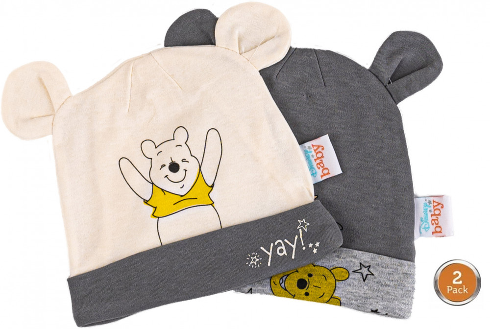 Disney Winnie Puuh Babymütze 2-teiliges Set