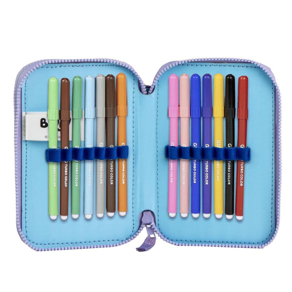 Bluey Bingo gefülltes Etui mit 2 Etagen