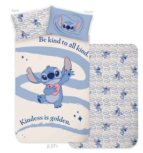Disney Lilo und Stitch Kindness Kinderbettwäsche 100×135 cm, 40×60 cm
