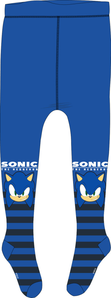 Sonic the Hedgehog Blue Kinderstrumpfhose 3 - 8 Jahre / 98 - 128 cm