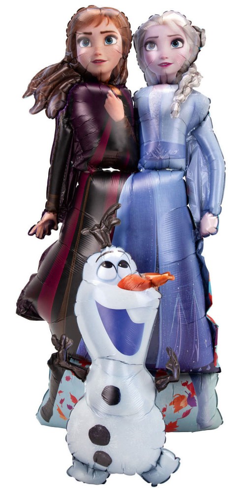 Disney Eiskönigin Friends AirWalker Laufballon aus Folie 147 cm