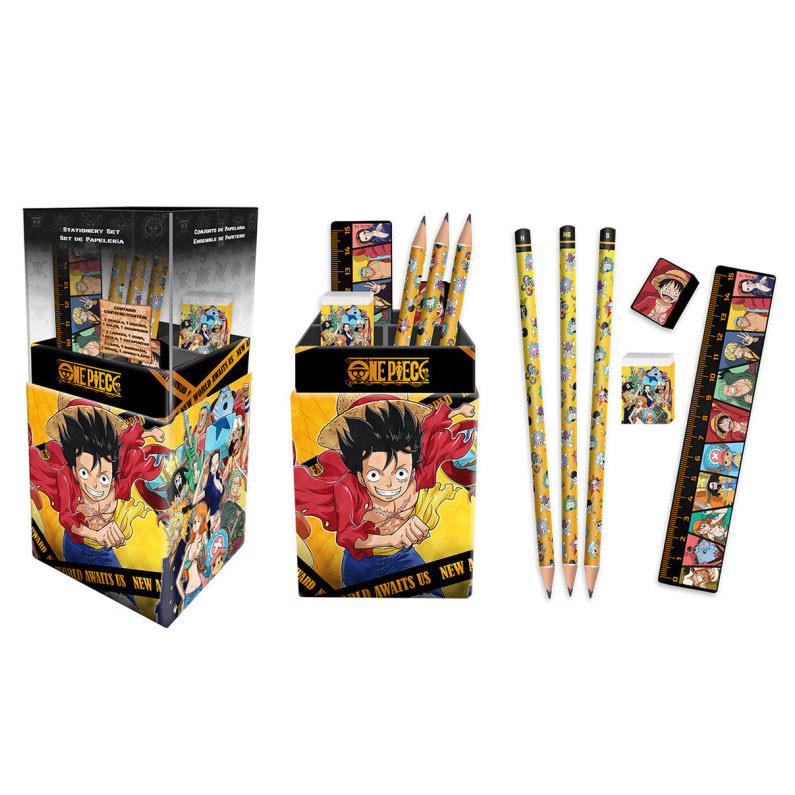 One Piece Schreibtisch Stifthalter Set