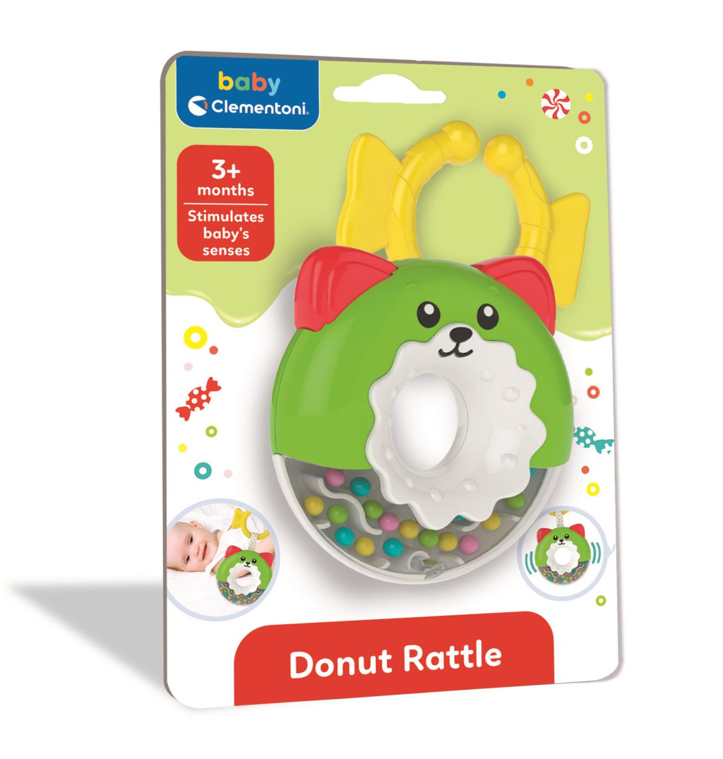 Farbe Circle Clementoni Baby-Rassel Donut