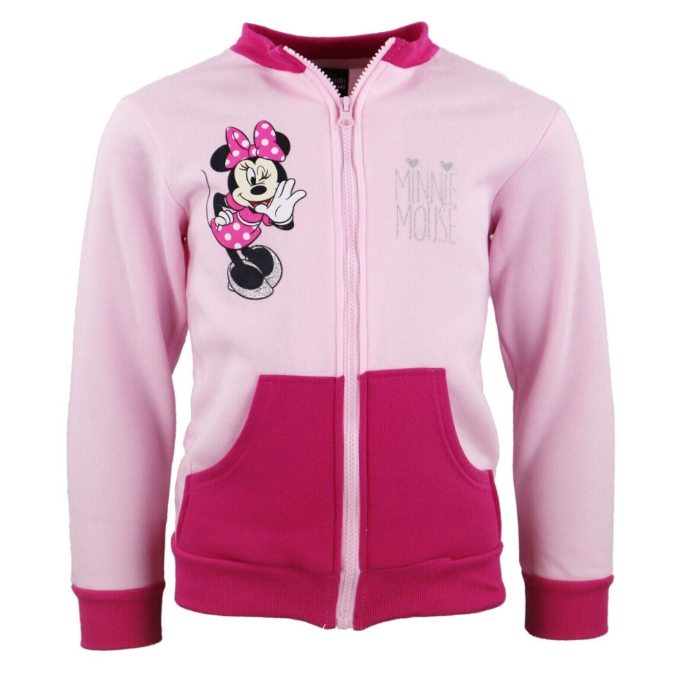 Disney Minnie  Pink Kinder-Trainingsanzug, Jogging-Set 92-128 cm
