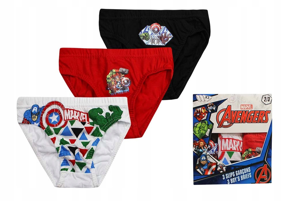 Avengers Kinderunterwäsche, 3 Stück/Pack