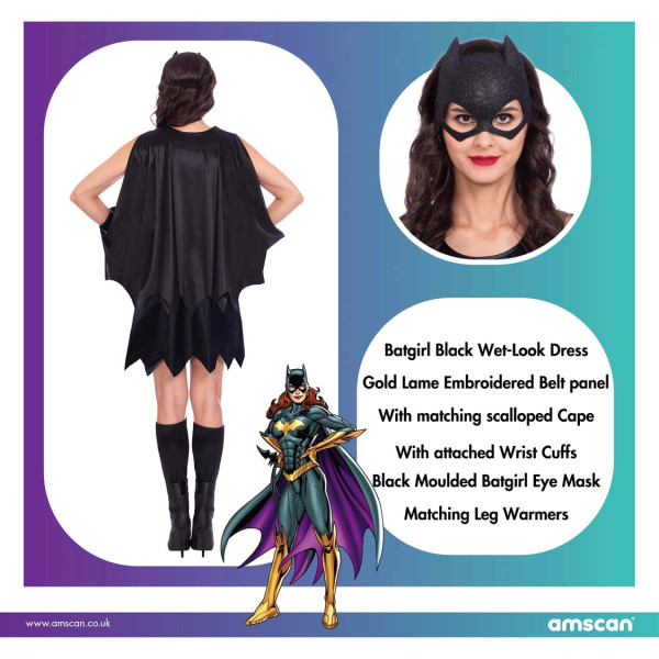 Batman Classic Batgirl Erwachsenen Kostüm S