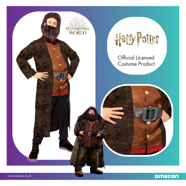 Harry Potter Hagrid erwachsene Kostüm XL