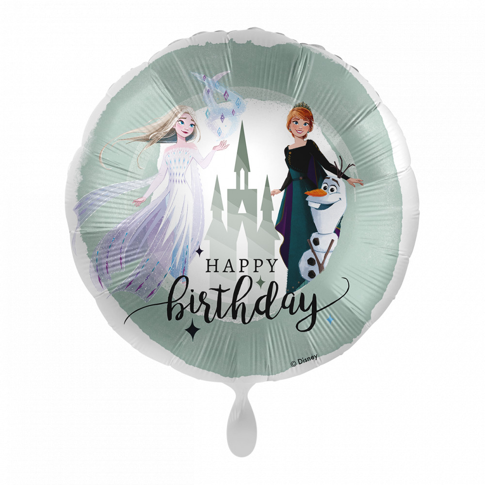 Disney Eiskönigin Pastell Happy Birthday Folienballon 43 cm