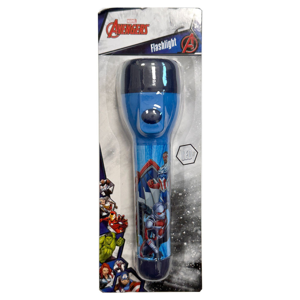 Avengers Team LED-Taschenlampe, 15 cm Taschenlampe
