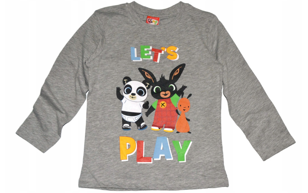 Bing Play Kinder Langarm-T-Shirt 2-6 Jahre