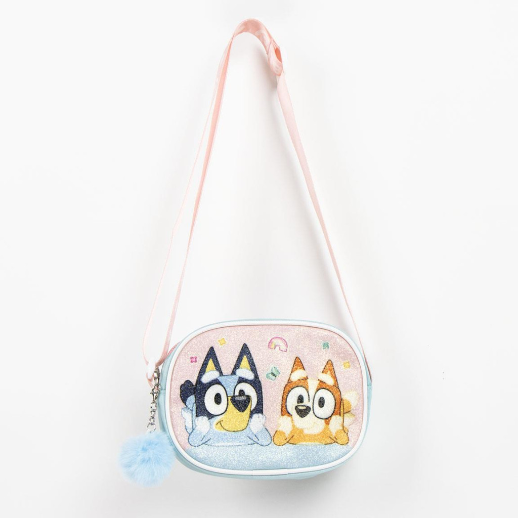 Bluey Besties glitzer Umhängetasche, Schultertasche