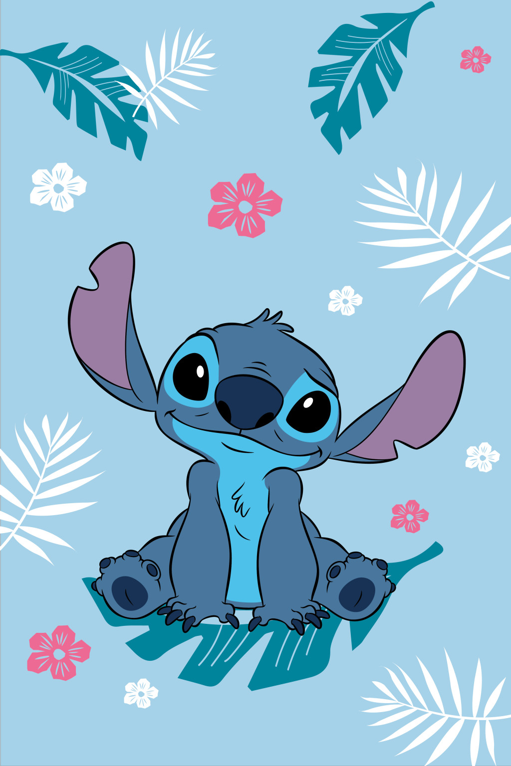 Disney Lilo und Stitch Blue Polardecke 100x150cm