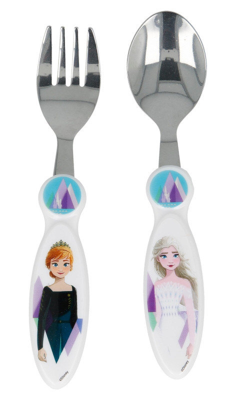 Disney Eiskönigin Metallbesteck-Set - 2-teilig