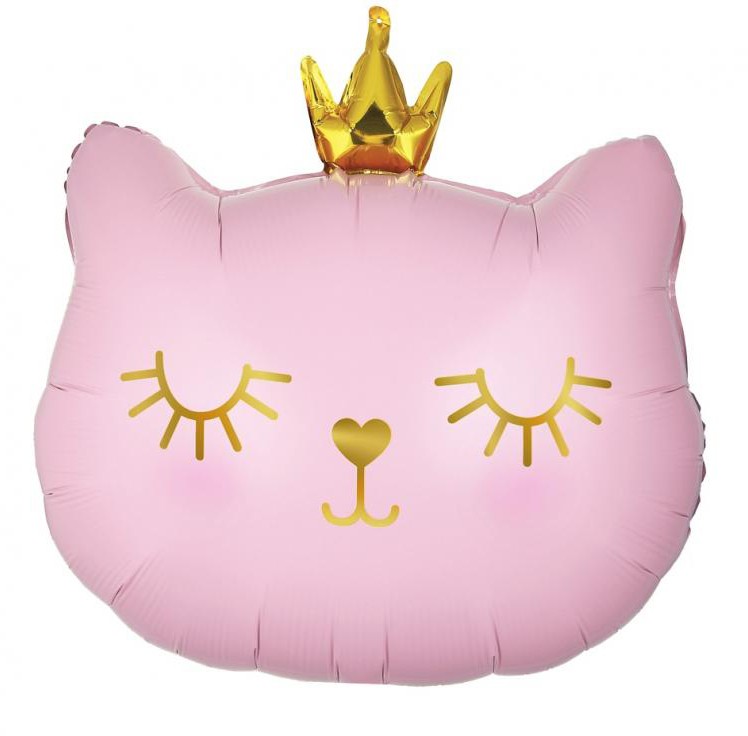 Katze Sleepy Folienballon 42 cm