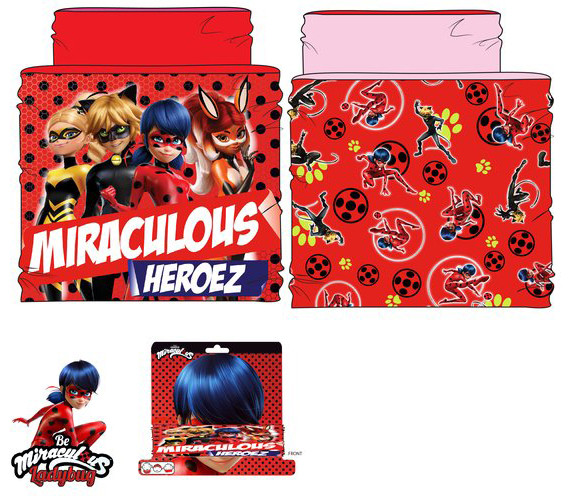 Miraculous Geschichten von Ladybug und Cat Noir Heroez Kinder Snood