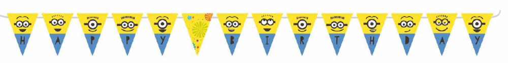 Minions Wimpelkette 330 cm