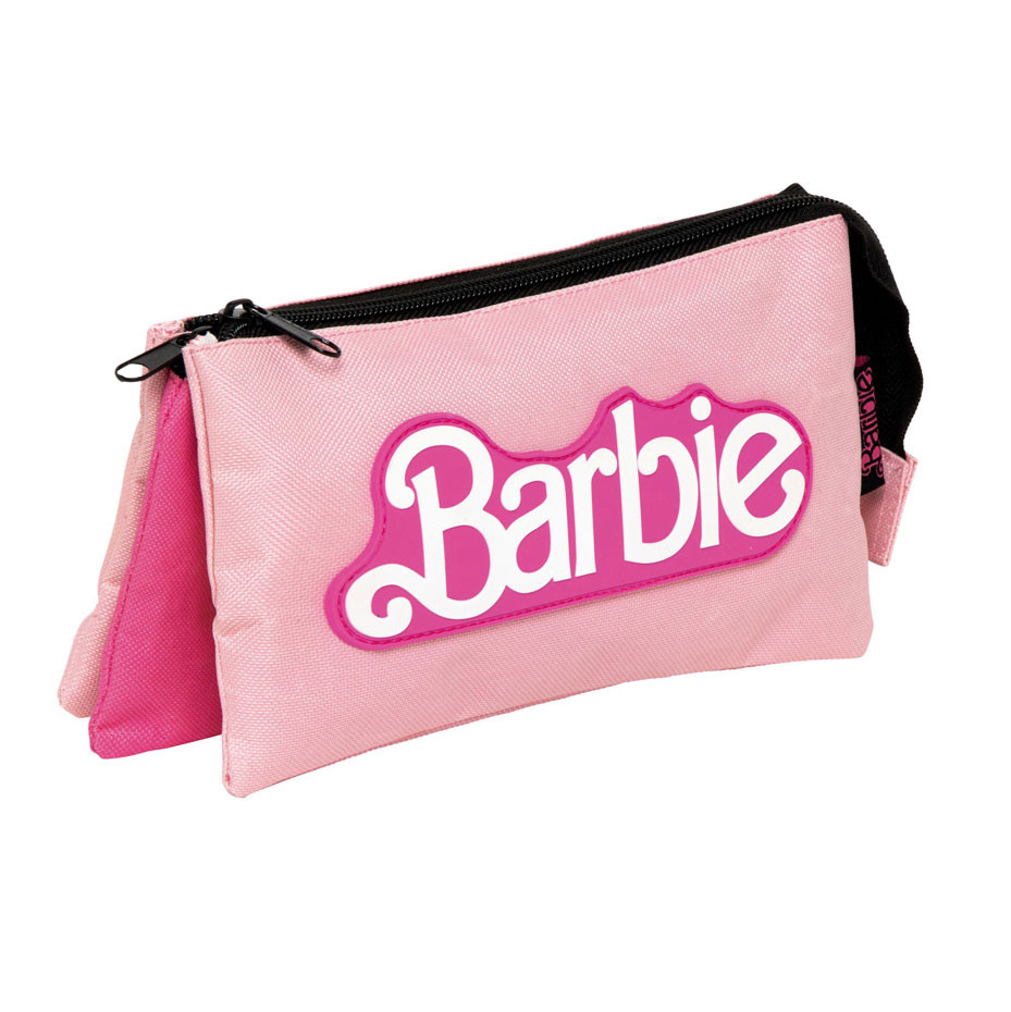 Barbie Pink Federmäppchen mit 3 Fächern 21 cm