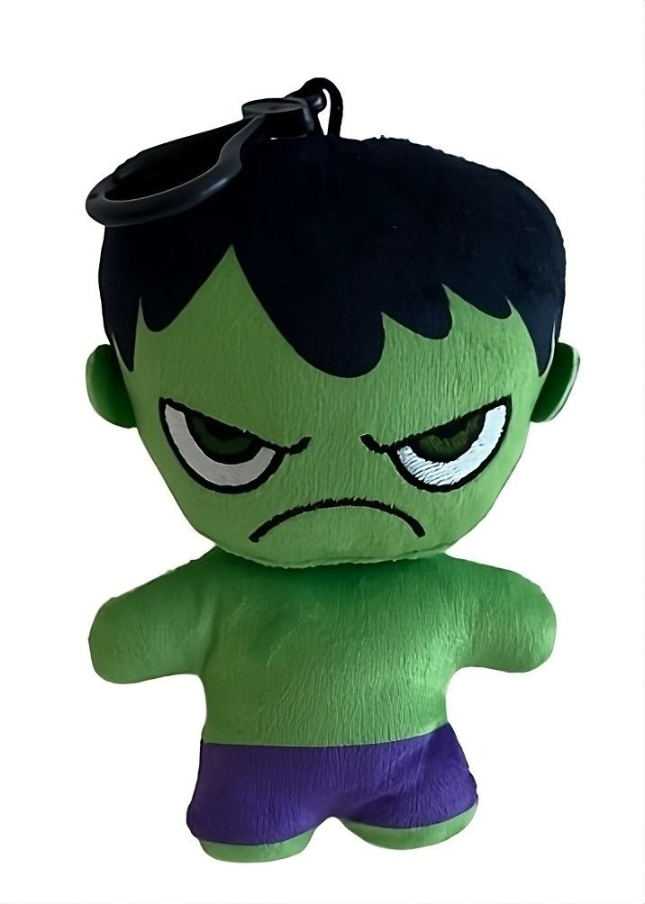 Avengers Hulk 2D Plüschfigur mit Aufhänger 13 cm