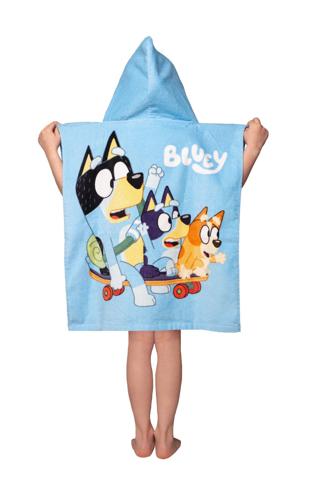 Bluey Skate Strandtuchponcho 50x115cm