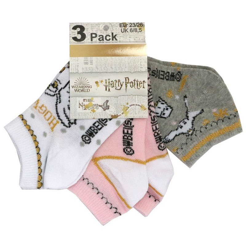 Harry Potter Kinder-Sneaker-Socken 23-34