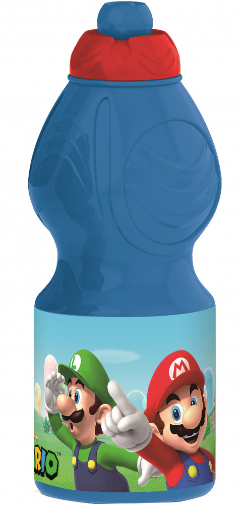 Super Mario Luigi  Flasche, Sportflasche 400 ml