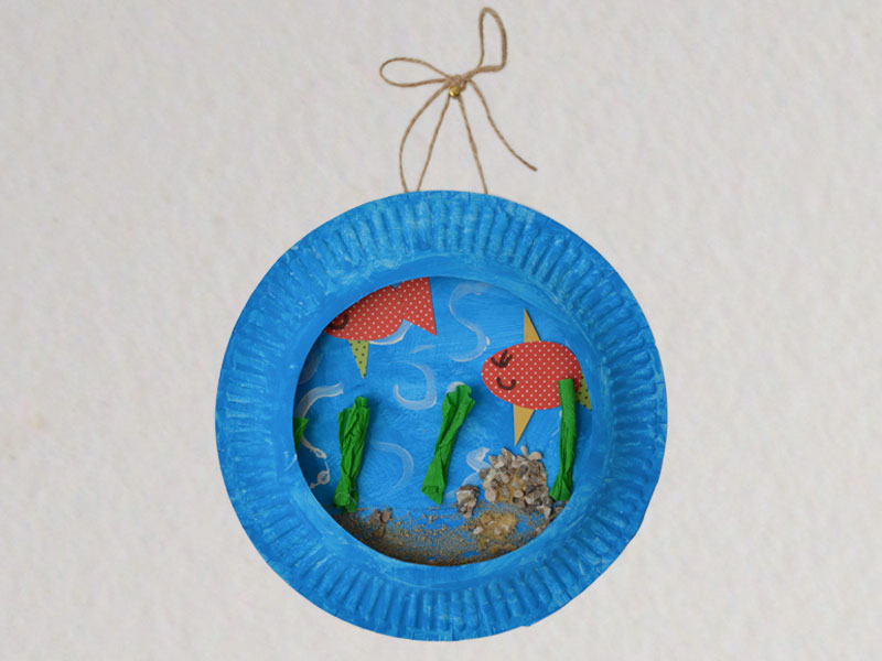 Aquarium fertig gebastelt 2