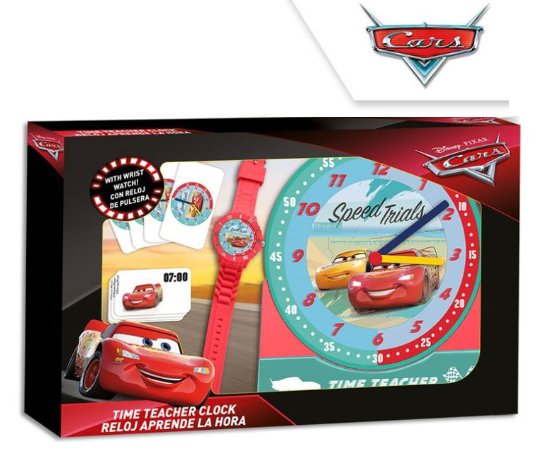Disney Cars Uhr Lernspiel zur Kompetenzentwicklung