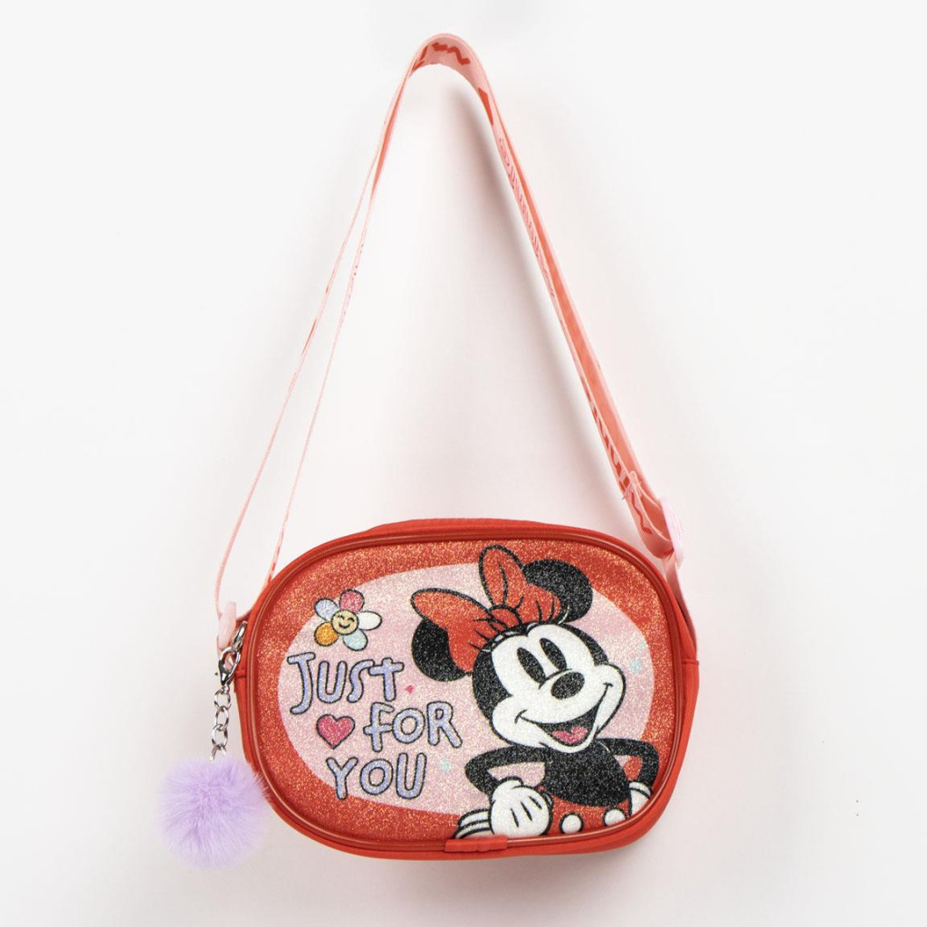 Disney Minnie  For You glitzer Schulter- und Umhängetasche