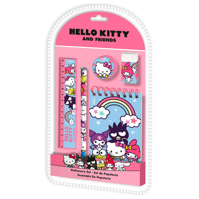 Hello Kitty Schreibwaren-Set 5-tlg
