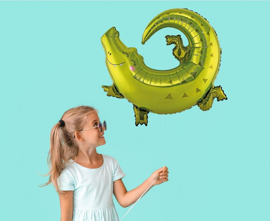 Krokodil Krokodil, Folienballon 80 cm