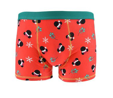 Weihnachten Disney Mickey Herren Boxershorts L