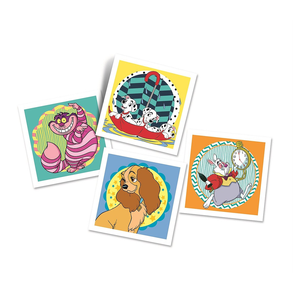 Disney Classics Icons 48-teiliges Memory-Spiel Clementoni