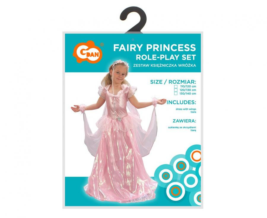 Halloween Fairy Prinzessinnenkostüm 130/140 cm