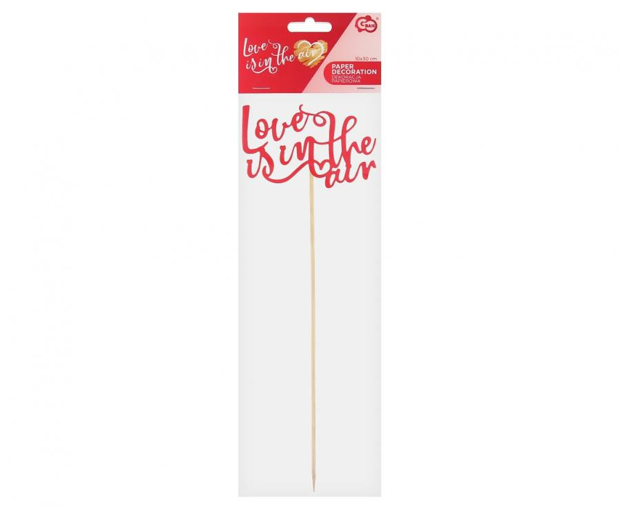 Liebe Love is in the air Papierdekoration 30 cm