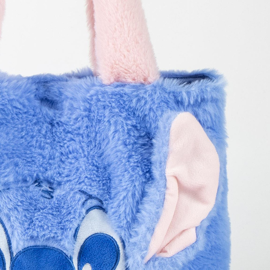 Disney Lilo und Stitch Fluffy Plüsch Einkaufstasche, 31 cm