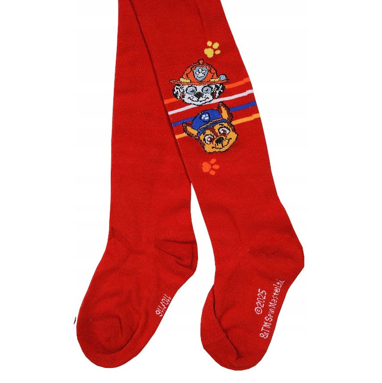 Paw Patrol Red Paw Kinderstrumpfhose 3 - 8 Jahre / 98 - 128 cm