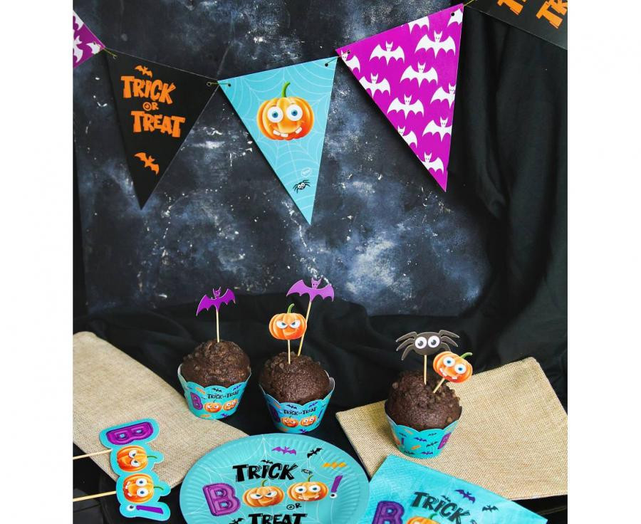 Halloween Boo Banner Girlande 250 cm